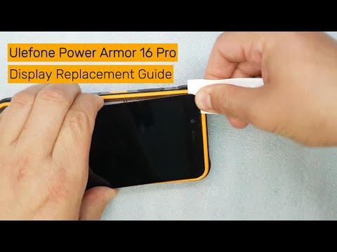 Ulefone Power Armor 16 Pro – Display Replacement Guide (No Damage, Basic Tools)