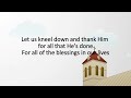 Come Let Us Sing Lester Delgado Instrumental