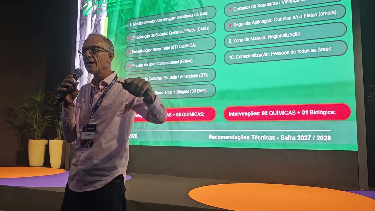 Reforma do canavial está entre os 10 mandamentos para o controle do  Sphenophorus levis