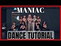 VIVIZ - 'MANIAC' Dance Practice Mirrored Tutorial (SLOWED)
