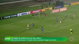 CRB perde para Avaí e segue sem vencer na Série B - 2/4/26