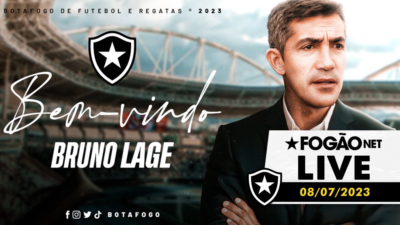 LIVE | Tudo sobre Bruno Lage, novo técnico do Botafogo; contratação é histórica