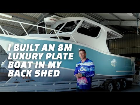 Building the CNC Marine 8000HT in backyard shed