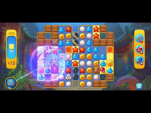 Fishdom gameplay level 2732