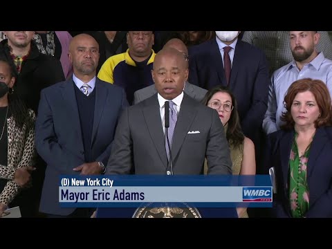 NYC Mayor Eric Adams Addresses Affordable Housing