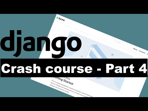 Django Crash Course Part 4 - Building a blog