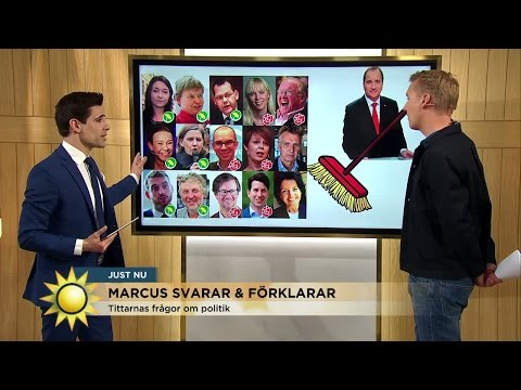 Marcus Oscarsson: "Flyktingpolitiken är som natt och dag" - Nyhetsmorgon (TV4)