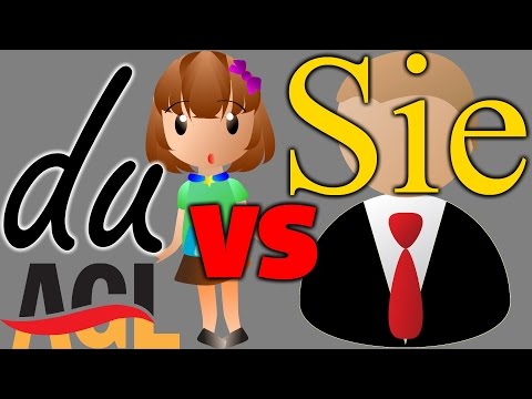 Deutsch lernen: du oder Sie? [learn German]