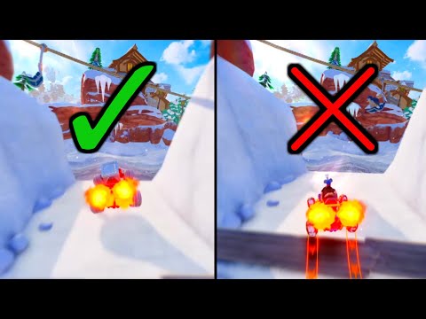 How Blizzard Bluff Fence Jump ACTUALLY Works in Crash Team Racing... (CTR Nitro Fueled Tips #34)