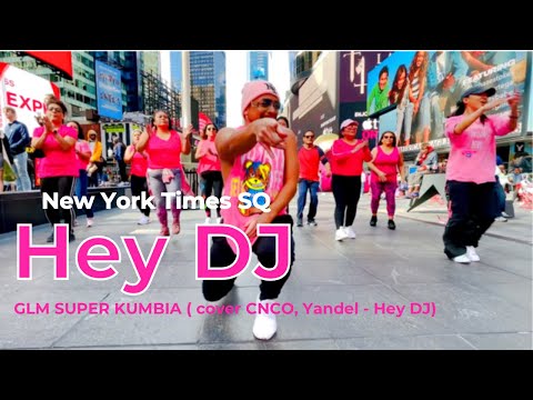 Hey DJ CNCO Zumba Cumbia Yandel GLM Super Kumbia Zumba Choreography Coreografía Dance Angel Zin ズンバ