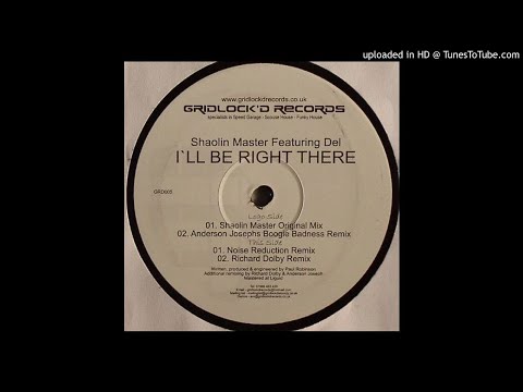 Shaolin Master feat. Del - I'll Be Right There (Original Mix) *Bassline House / Niche / Speed Garage