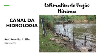 Estimativa de vazões mínimas a partir de séries históricas | Canal da Hidrologia