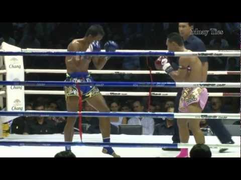 Muay Thai Fight - Saenchai vs Singdam - Lumpini stadium, 4th January 2013 HD