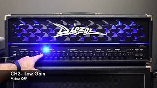 Video thumbnail for Diezel Amplification - Herbert MK3 by Tony Batal