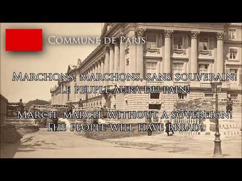 National Anthem of the Paris Commune (1871)  ‒ “La Marseillaise de la Commune” (English Subtitles)