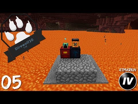 Direwolf20 1.12 - Ep 5 - Lava & Flight
