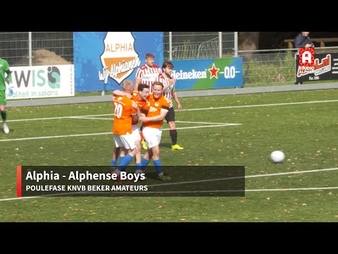 Alphia vs. Alphense Boys (KNVB Amateur Cup, September 13, 2025)