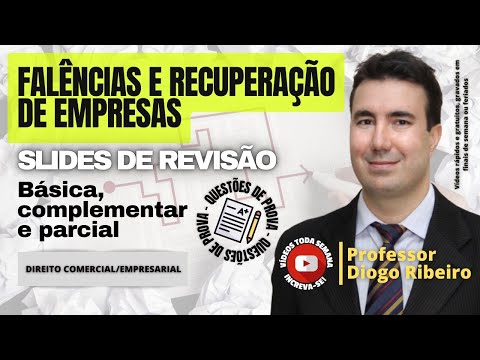 #18 - Direito Falimentar: revisão básica, complementar e parcial para Prova