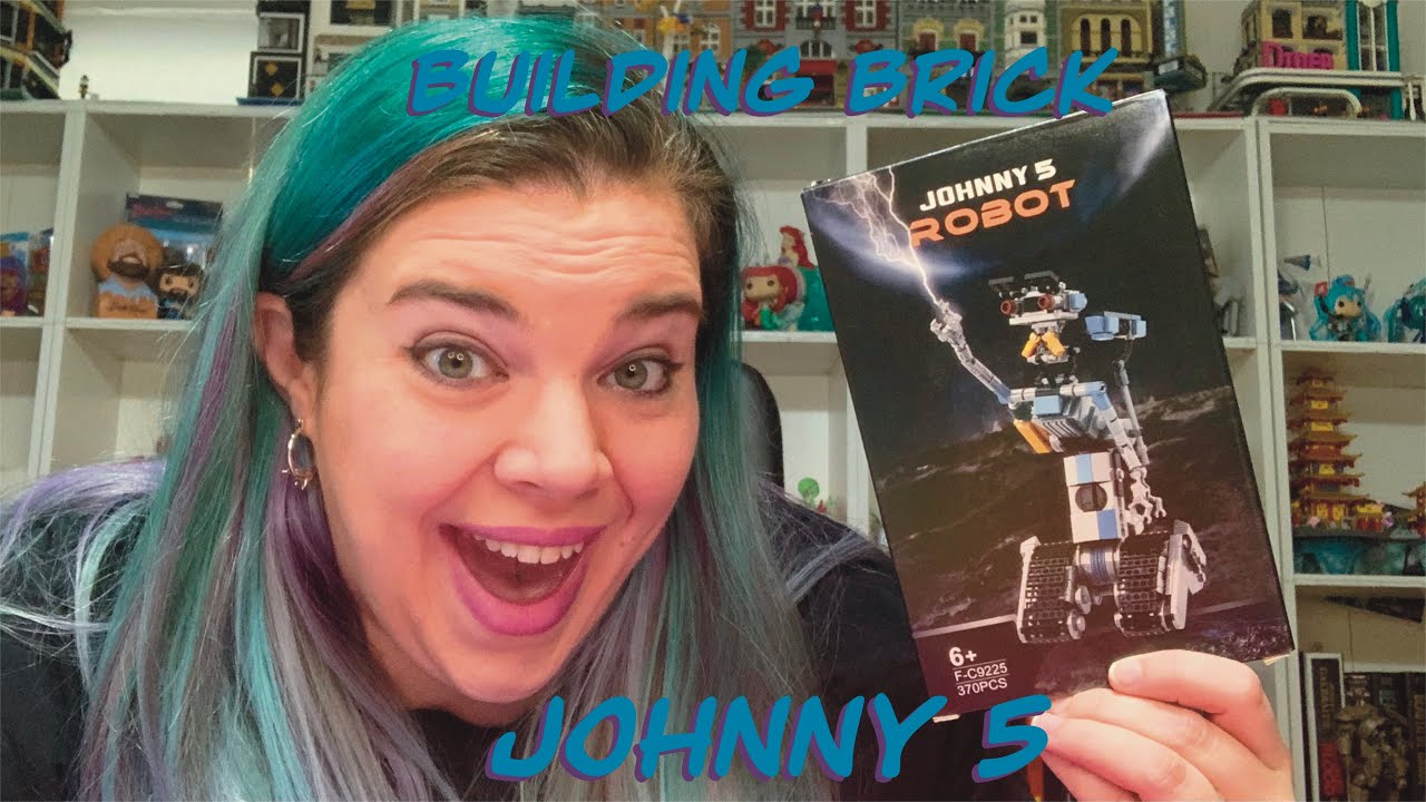 Building Brick Johnny 5 Robot from Amazon!