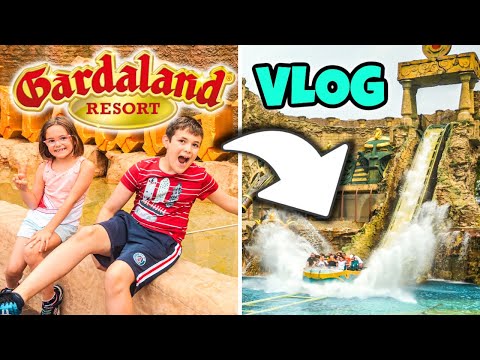 DORMIAMO e GIOCHIAMO A GARDALAND Provando le Giostre: Famiglia GBR