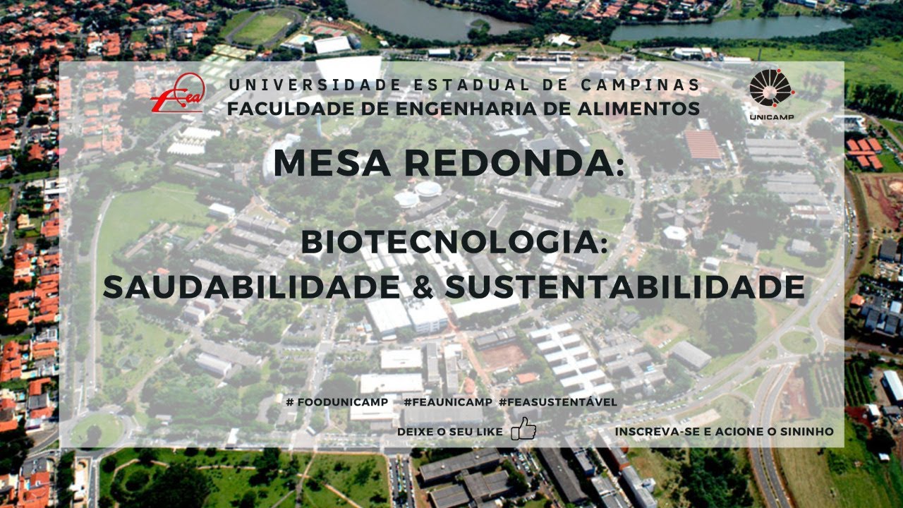 CONEXÃO FEA - Mesa Redonda online - Biotecnologia: Saudabilidade e Sustentabilidade