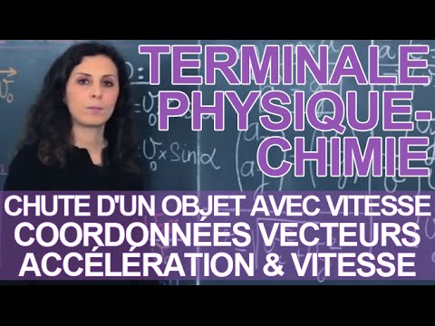 comment construire vecteur accélération