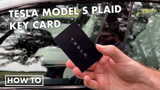 How to lock and unlock the Tesla Model S Plaid