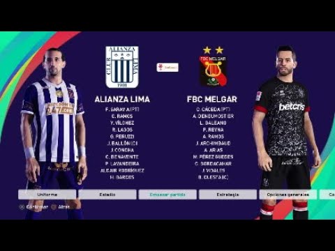 ALIANZA LIMA KIT BLANQUIMORADA 2022 - PES 2021 OF LIGA 1 BETSSON PS4 PS5 PC