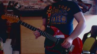 Video thumbnail for Squier Affinity HSS candy apple red review by Ryan's guitar stuff