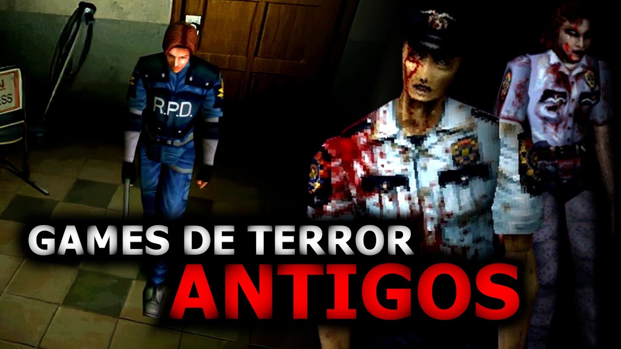 PORQUE os JOGOS de TERROR ANTIGOS são mais ASSUSTADORES que os de hoje ???