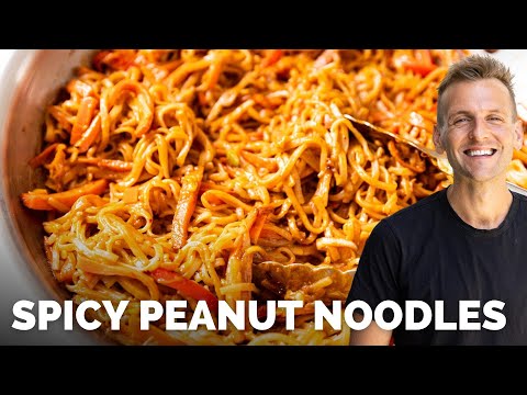 Spicy Peanut Noodles | Weeknight Meal