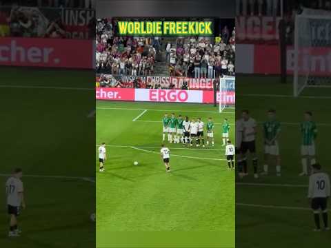 Florian Wirtz WORLDIE Free Kick vs Northern Ireland 🤯🎯 #shorts #wirtz #germany #football