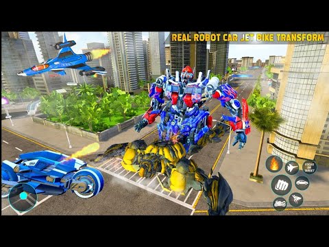 Robot fighting bumble bee - Robot games android 2021