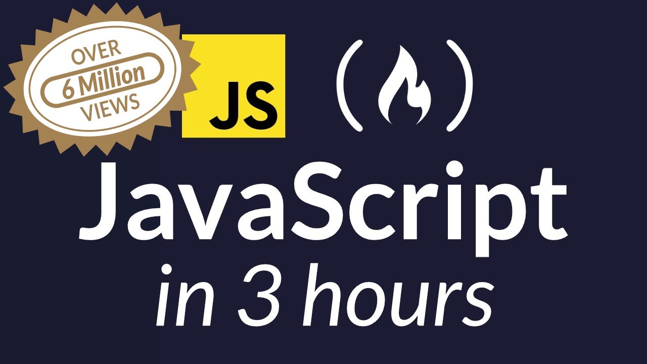 Learn JavaScript - Full 134-Part Course for Beginners