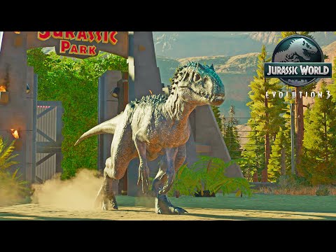 Indominus Rex in the South West USA – Extreme Hunt Begins! Jurassic World Evolution 3