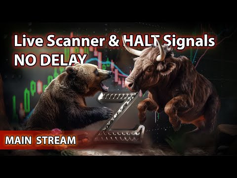 🌊Live Scanner and Day Trade Ideas, NO DELAY. Morning Gappers Momentum and Halt Scanner 11/06/2025