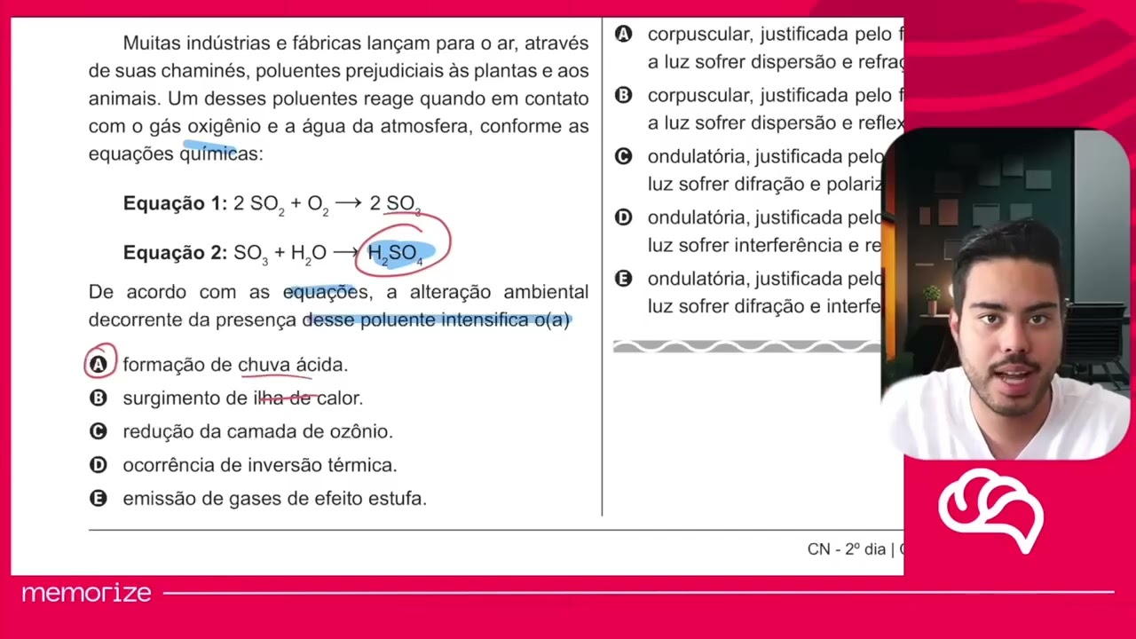 Resolução em Vídeo — Questão 103 ENEM 2017 PPL