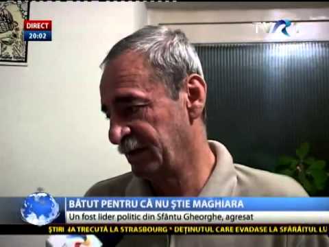 Un fost lider politic din Covasna a fost bătut pe stradă, pe motiv că nu vorbea limba maghiară