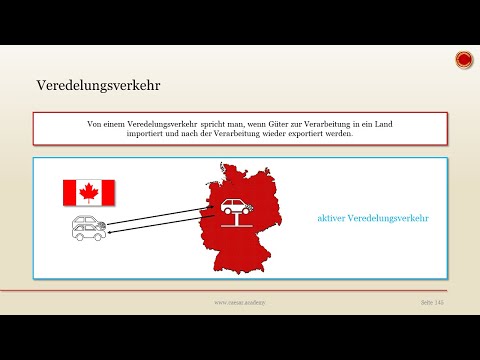 Veredelungsverkehr - 👨🏼‍🎓 EINFACH ERKLÄRT 👩🏼‍🎓
