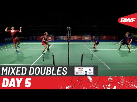 TotalEnergies BWF Sudirman Cup 2021 | Völker/Efler (GER) vs Maublanc/Gaillard (TAH) | Group B