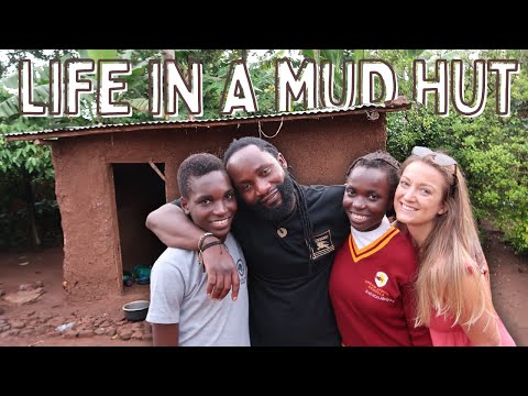 Taking Our Twins to the Village | LIFE IN A MUD HUT IN UGANDA 🛖🌿