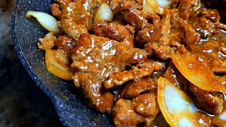 How to make beef tender & juicy | EASY Beef & Onion Stir Fry Recipe