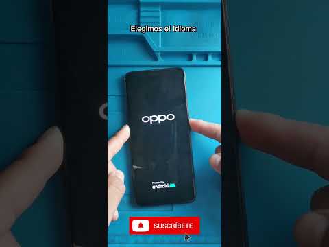 Eliminar contraseña Oppo pin/patron