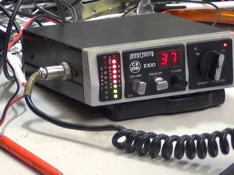 Interceptor TC300, UK (CB 27/81) CB radio (Mobile) - On The Air Test