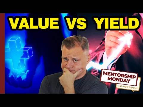 TRUTH For Yield Play vs Value Play Real Estate | Which Is Better? Cash Flow Is NOT Always The Answer