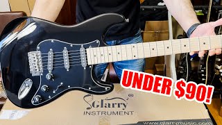 Video thumbnail for Glarry GST Guitar Unboxing | Strat Style Guitar For Under $90 by Lyrical Impact