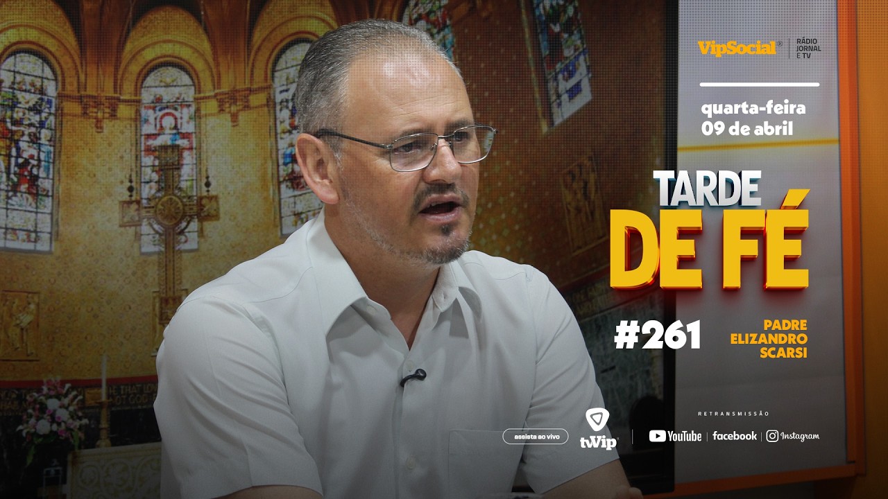 Mensagens de fé e oração com Padre Elizandro para sua quinta-feira, 09 de abril