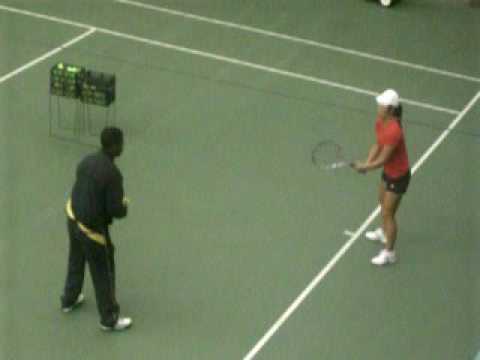 Grace Min Tennis Clip 1