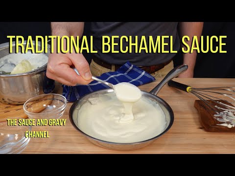 Traditional Bechamel | Bechamel | How to Make a Bechamel Sauce | Bechamel Sauce | White Sauce