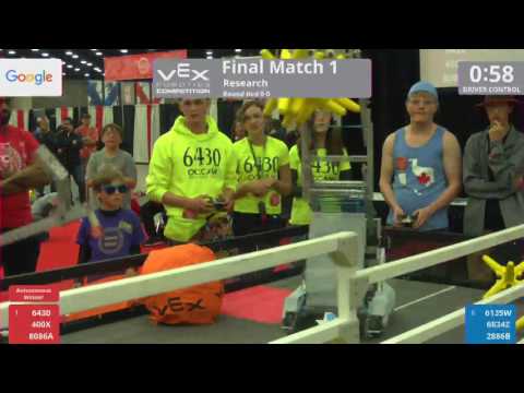 2017 VRC Res Finals 1 - 6430 400X 8086A vs 6135W 6834Z 2886B - 21 to 24
